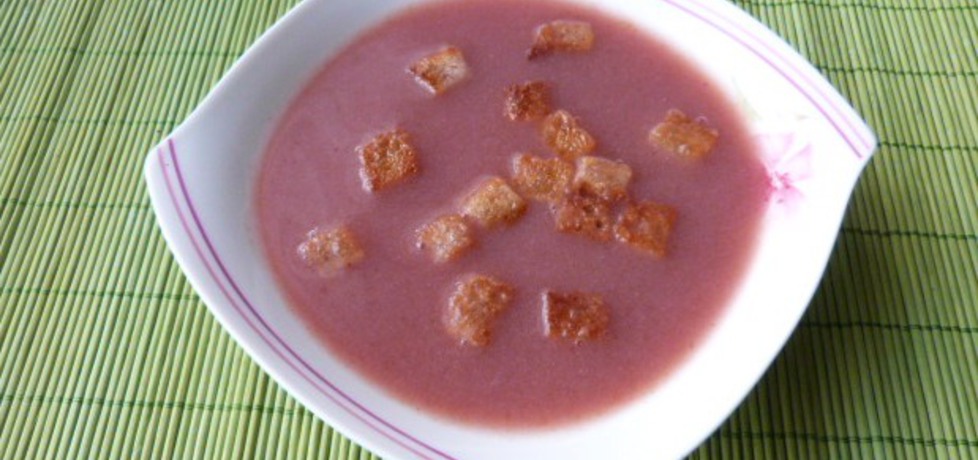 Zupa śliwkowa z kompotu (autor: renatazet)