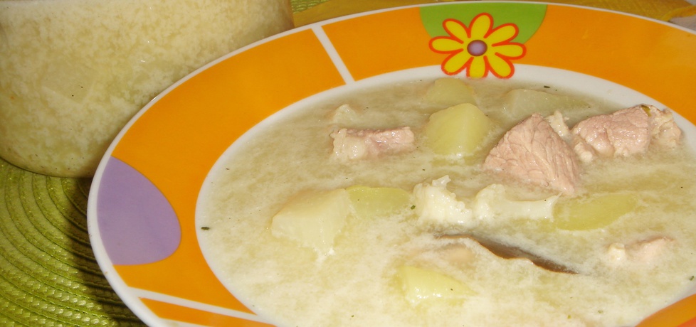Zupa kalafiorowa z mięsną wkładką (autor: justi2401 ...