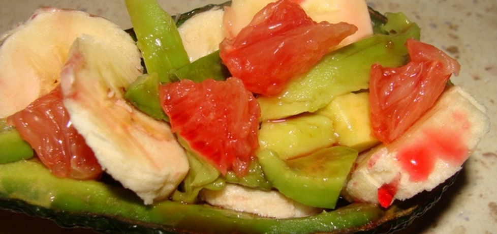 Owocowa sałatka z awokado (autor: paulina2157)