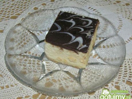 Sernik z polewą czekoladową (ciasta)