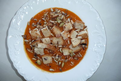 Zupa krem z marchwii