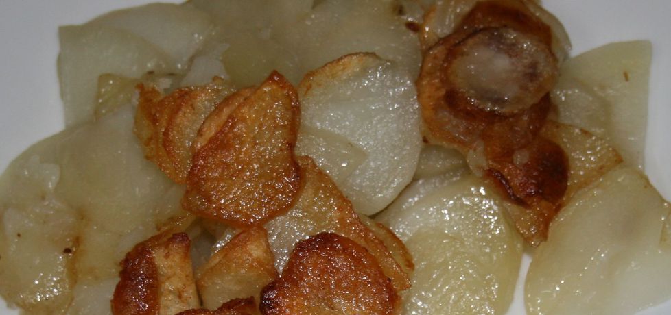 Plasterki ziemniaka smażone na smalcu (autor: japaqc ...