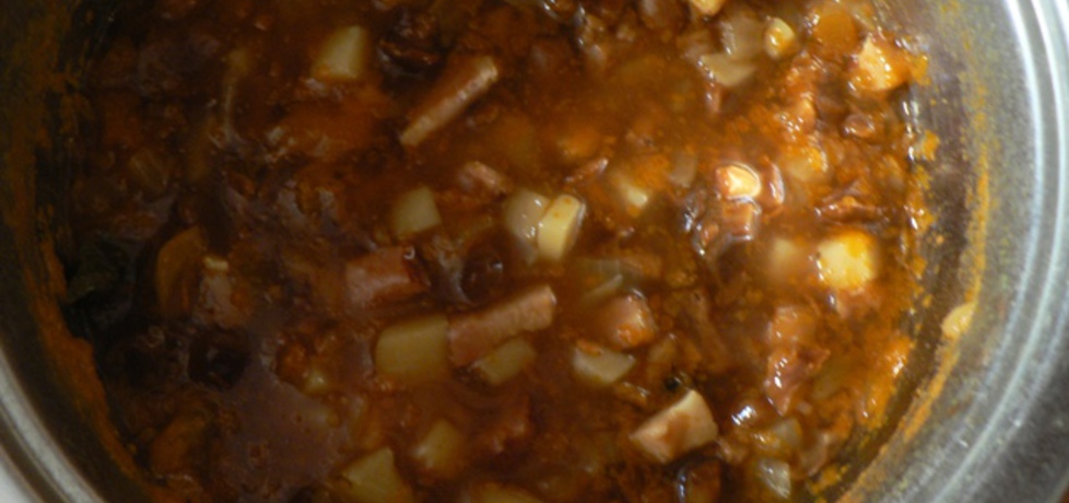 Zupa z kurek z wędzonym boczkiem (autor: mala2021 ...