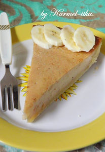 Tarta bananowa.