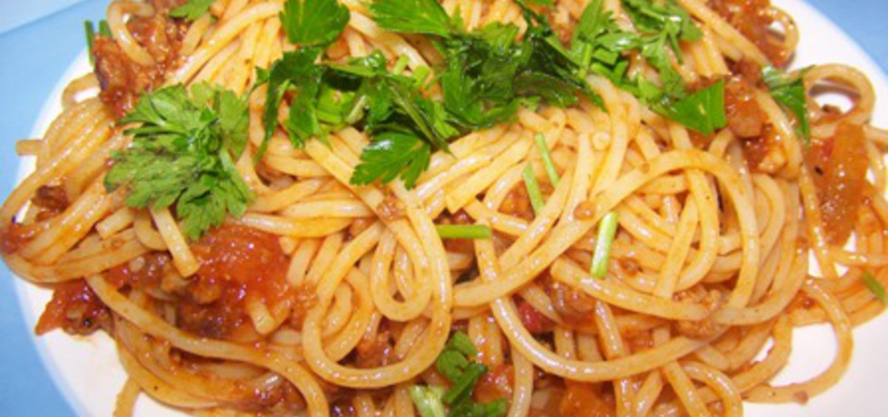 Domowe spaghettii bolognese (autor: zielonypokoik ...