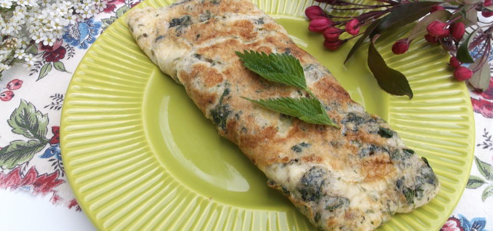 Wiosenny omlet z pokrzywami. (autor: babeczka35 ...