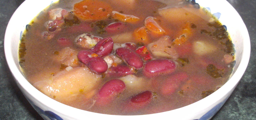 Szybkowar-zupa z czerwonej fasoli... (autor: w-mojej