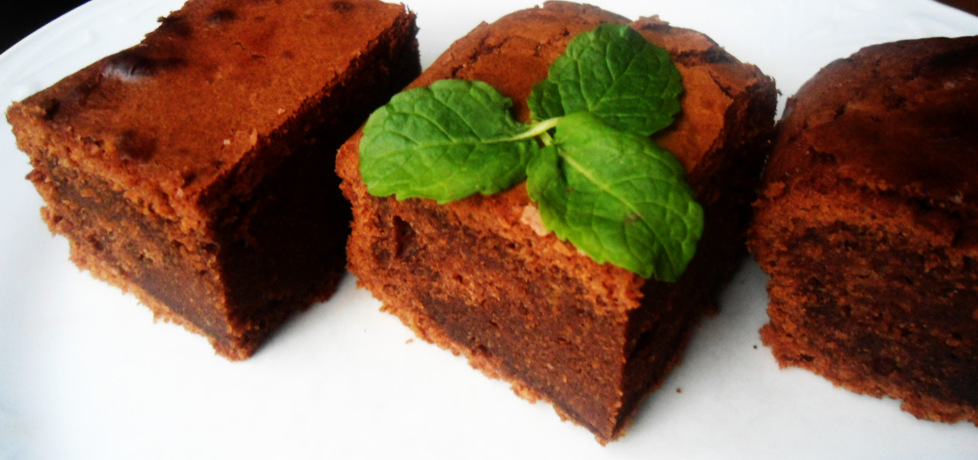 Brownie ze skórką pomarańczową (autor: klausia)