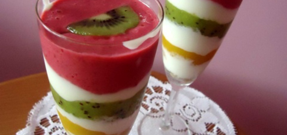 Pasiasty deser owocowo-jogurtowy (autor: ilka86)