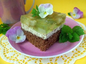 Ciasto czekoladowo-gruszkowe  prosty przepis i składniki