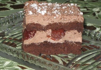 Ciasto czekoladowe z wiśniami