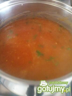 Przepis  sos pomidorowy na rosole przepis