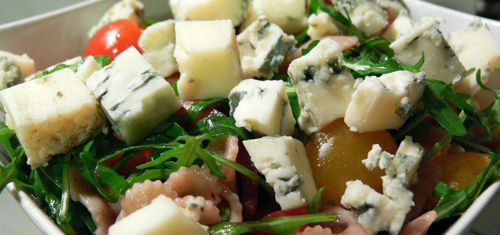 Sałatka z rukolą i serem gorgonzola (autor: bernadettap ...