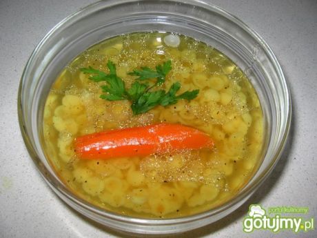 Rosół z indyka  zupy