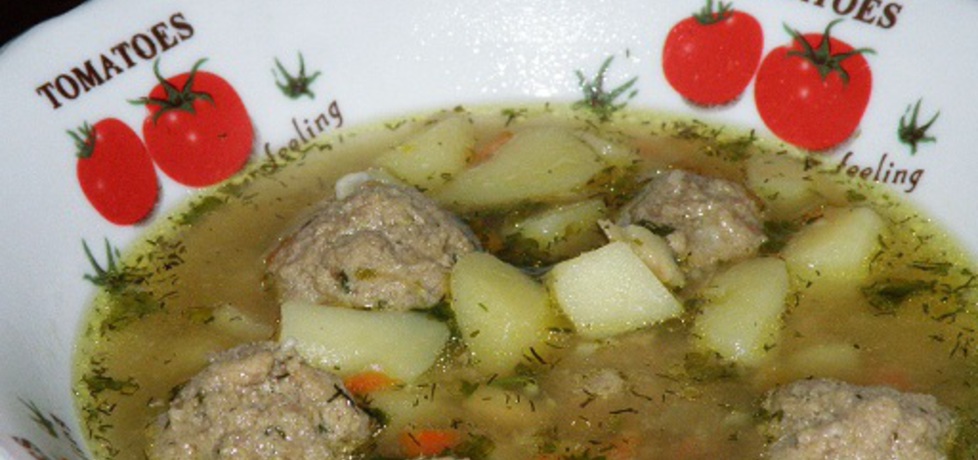 Zupa warzywna z pulpecikami mięsnymi (autor: habibi ...