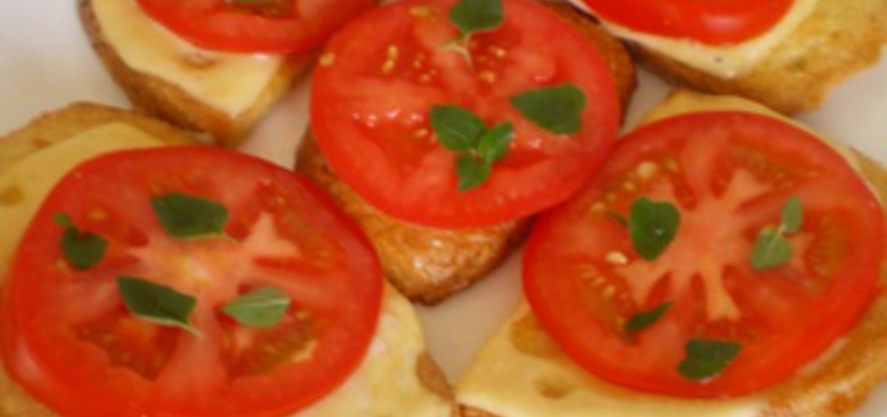 Grzanki z serem i pomidorem (autor: ilka86)