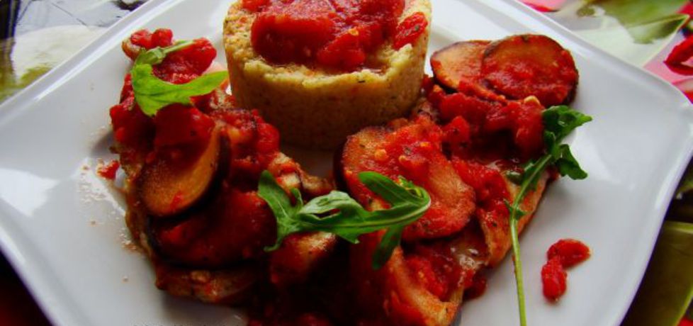 Szczupak zapiekany w pomidorach z kaszą jaglaną (autor: iwa643 ...