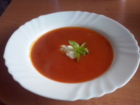Przepis  pomidorowa ze świeżych pomidorów przepis