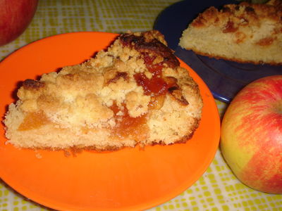 Ciasto drożdżowe z jabłkową konfiturą (z prodiża)