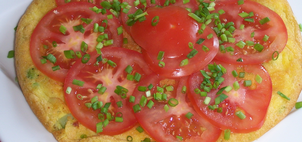 Sycący omlet, czyli z brokułem i serem :) (autor: malinka ...