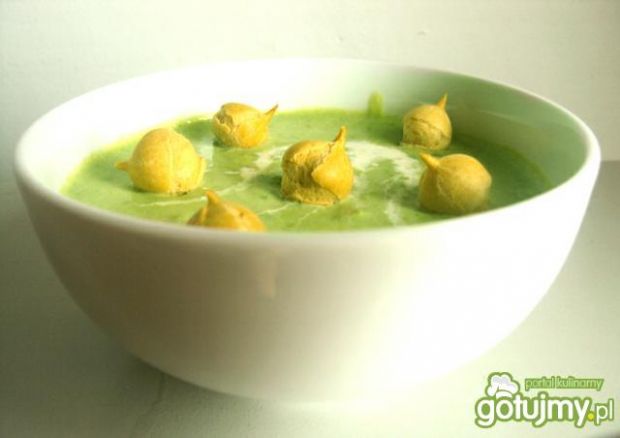 Zupa-krem z zielonego groszku 3 przepis