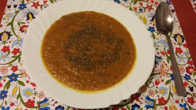 Zupa krem z pomidorów (świeże   suszone)