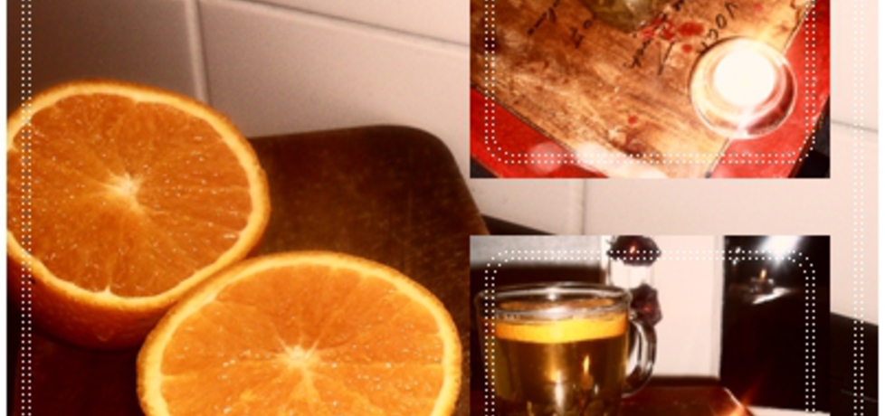 Pomarańczowa zielona herbata (autor: noruas)