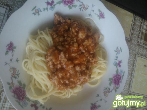 Przepis  spaghetti bolognese z ziołami przepis