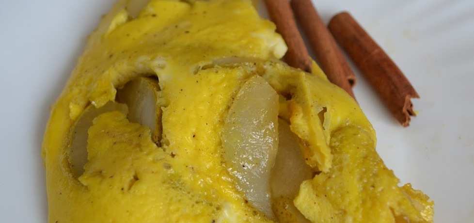 Gruszkowy omlet z miodem i cynamonową nutą (autor: slodkieniebo ...