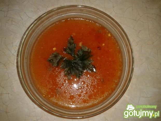 Przepis  zupa pomidorowa z ryżem na szybko przepis