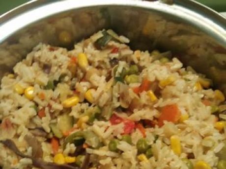 Przepis  ryż z warzywami alex przepis