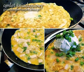 Śniadaniowy omlet