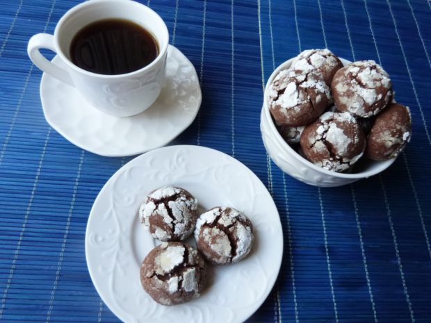 Przepis  kakaowe ciasteczka z nutellą przepis