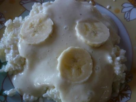 Przepis  ryż z jogurtem bananowym przepis