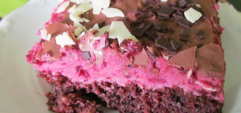Ciasto czekoladowo-porzeczkowe (autor: joanna