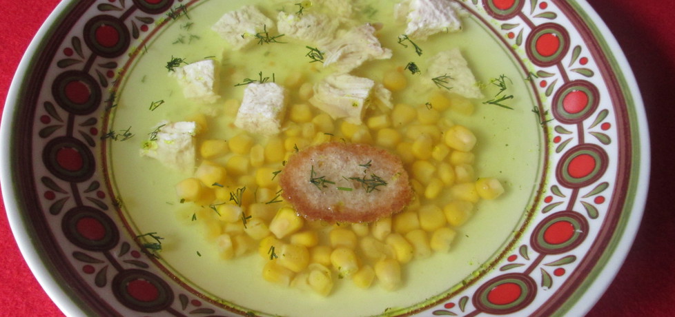 Zupa drobiowa z kukurydzą (autor: katarzyna40)