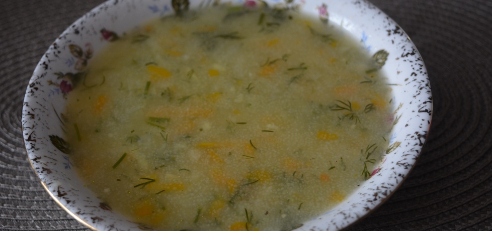 Zupa koperkowa z kaszą manną (autor: wafelek2601 ...