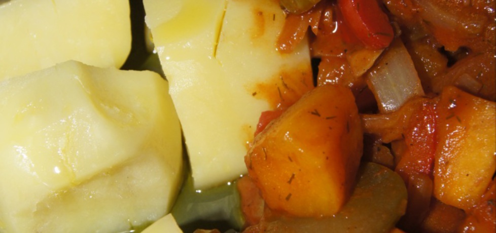 Ziemniaki z warzywami na ostro (autor: kikiriki)