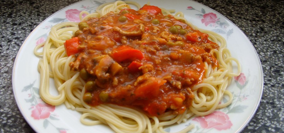 Spaghetti z sosem bolońskim (autor: magdus83)