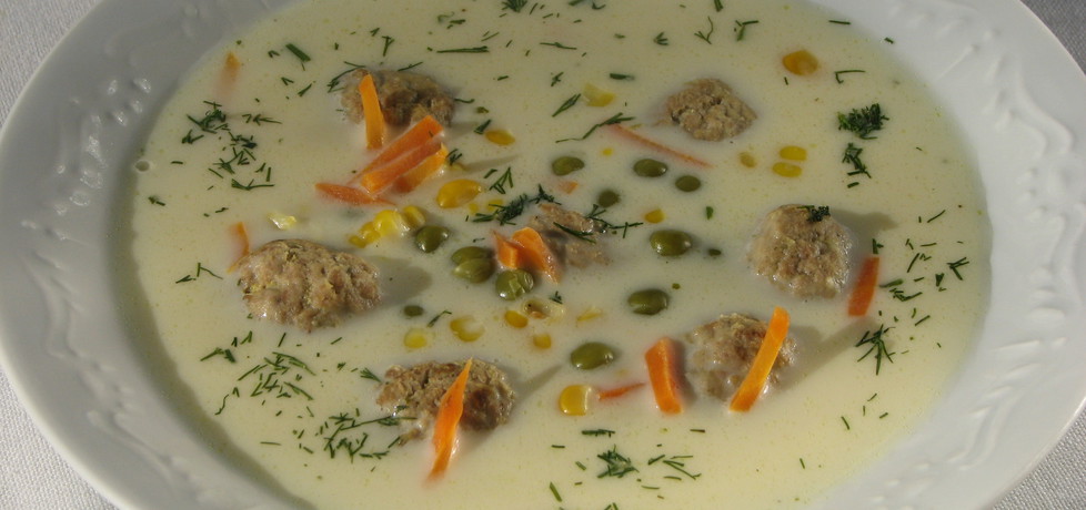 Zupa serowa z pulpecikami (autor: skotka)