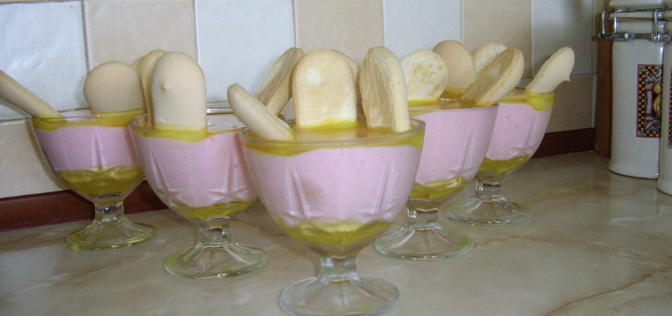 Krem poziomkowo-jogurtowy (autor: leonkot)