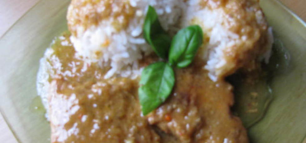Ryż w słodko  ostrym sosie (autor: patusia)