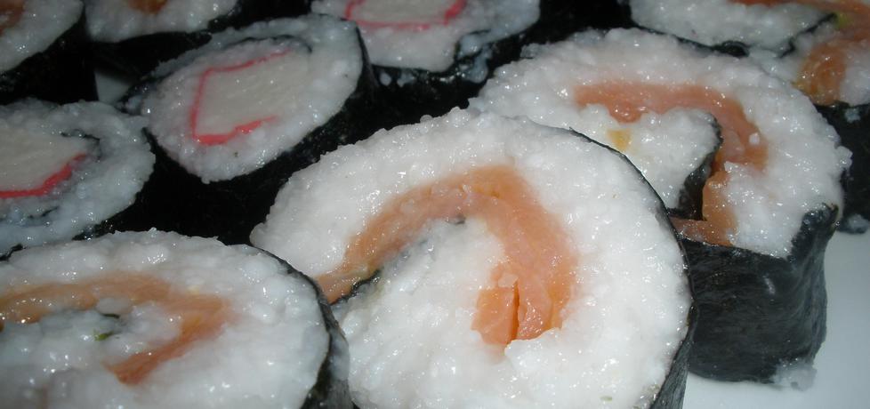 Sushi z łososiem (autor: cukiereczek13)
