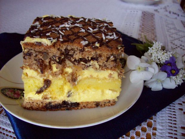 Przepis  śliwkowo- ananasowe ciasto przepis