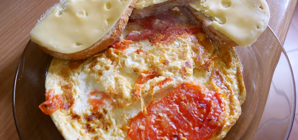 Omlet z pomidorami (autor: marzenciak1985)