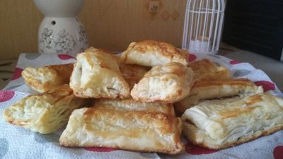 Ciasteczka francuskie z powidłami