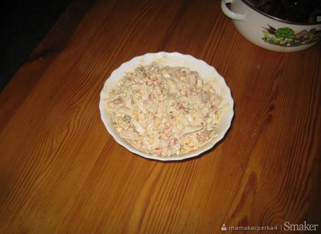 Makaron ryżowy  sałatka