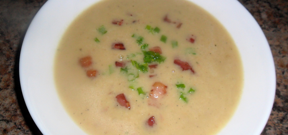Zupa krem z cebulą oraz boczkiem (autor: maridka19 ...
