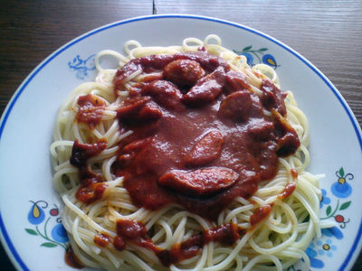 Spaghetti po niemiecku