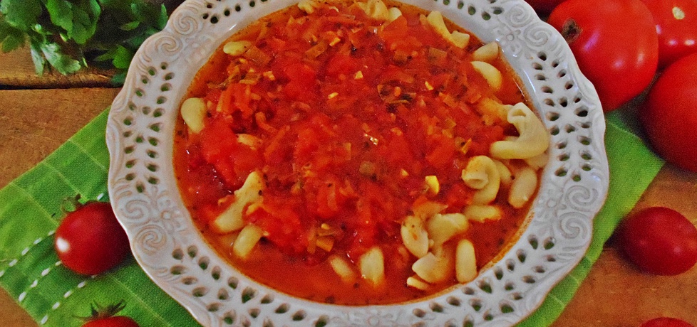 Pomidorowa ze świeżych pomidorów z chili (autor: beatris ...